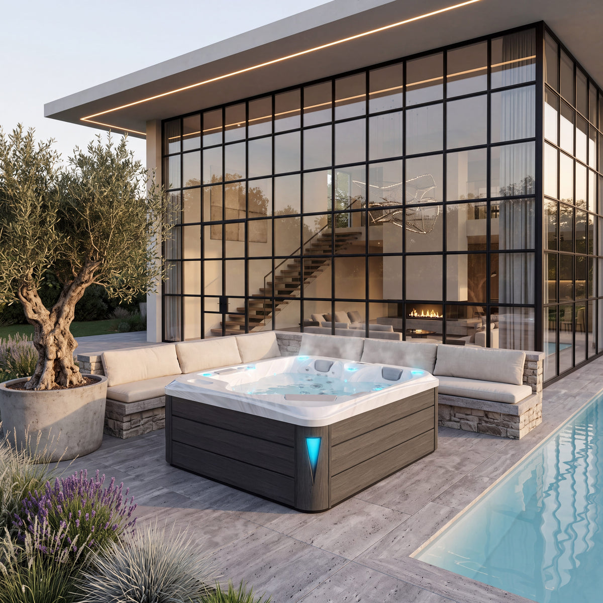 Mykonos Sterling Marble desde todos los ángulos