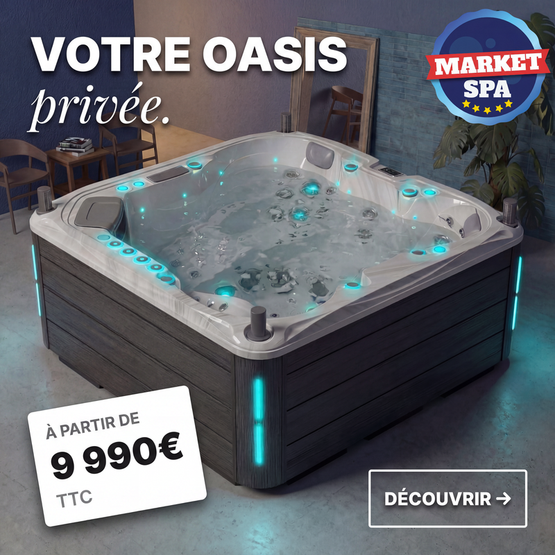 Volcano - Spa 5 plazas - Blanco