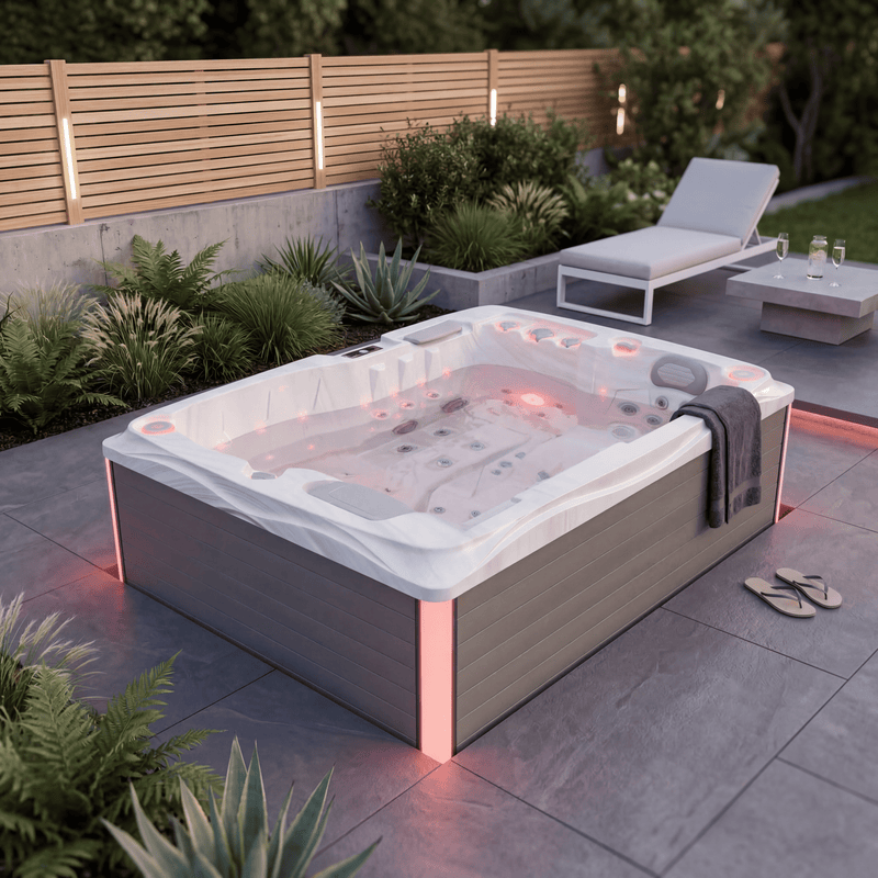 Twin Plug and Play - Spa de 2 plazas - Mármol Blanco
