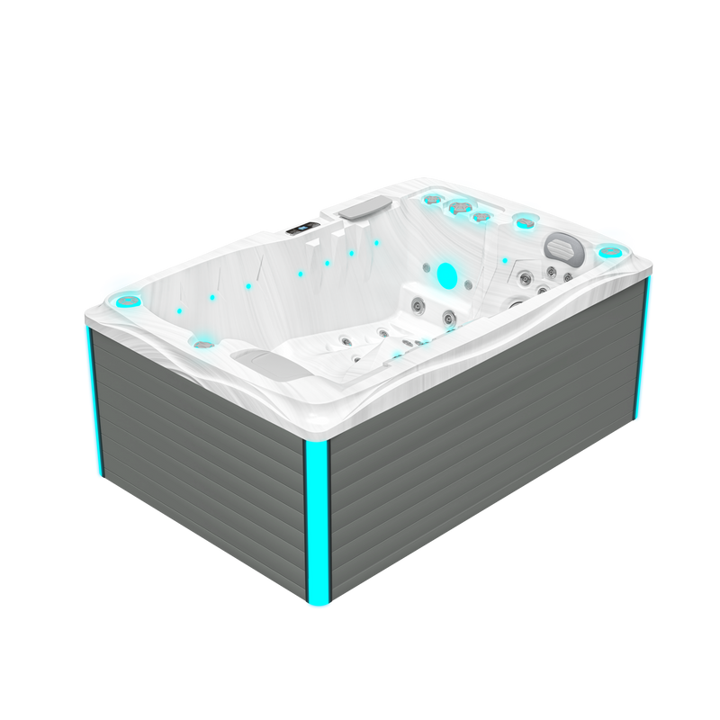 Twin Plug and Play - Spa de 2 plazas - Mármol Blanco