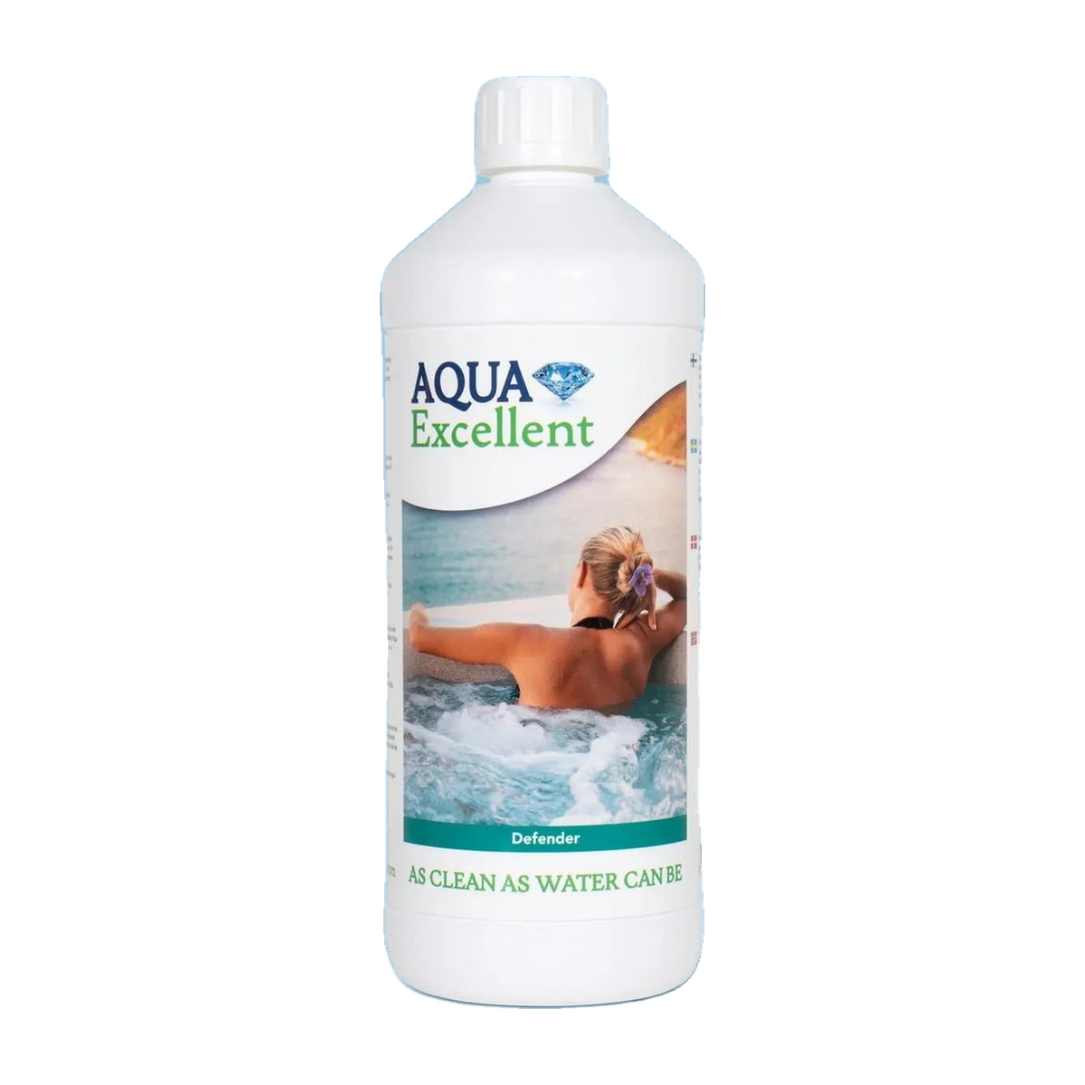 Defender — Anti-calcaire, Aqua Excellent, packshot détouré
