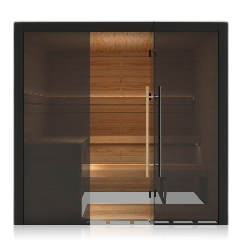Nero 210X, sauna NODO, vue 5, posé au sol